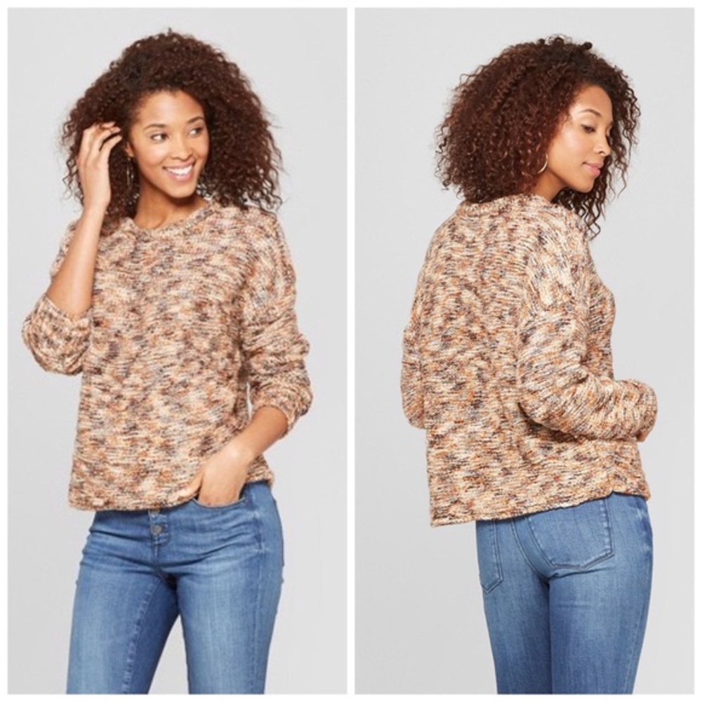 Universal Thread Brown crop sweater